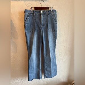 Democracy Straight Leg Jeans in Medium Blue Wash ab technology